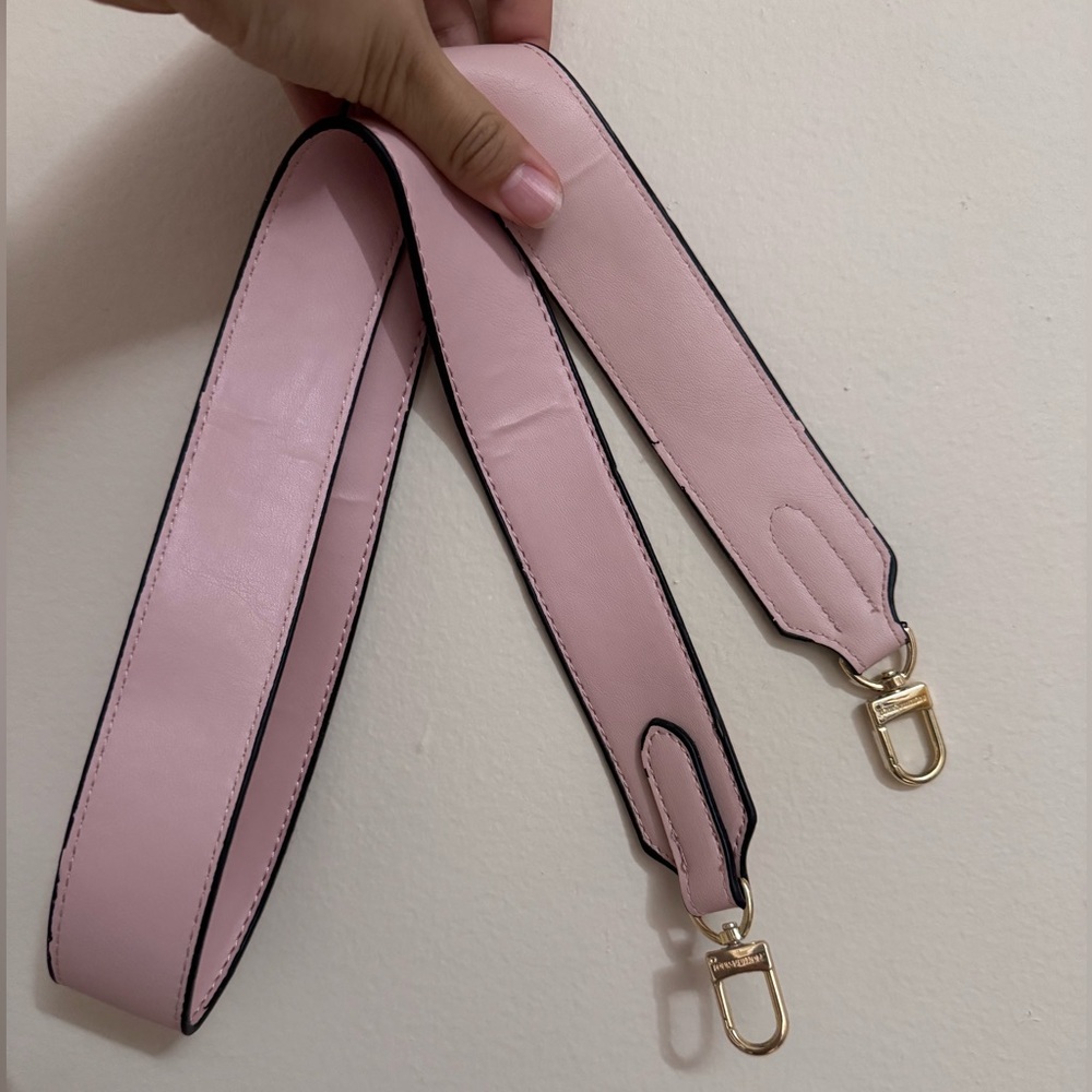 Louis Vuitton Pink Bag Strap